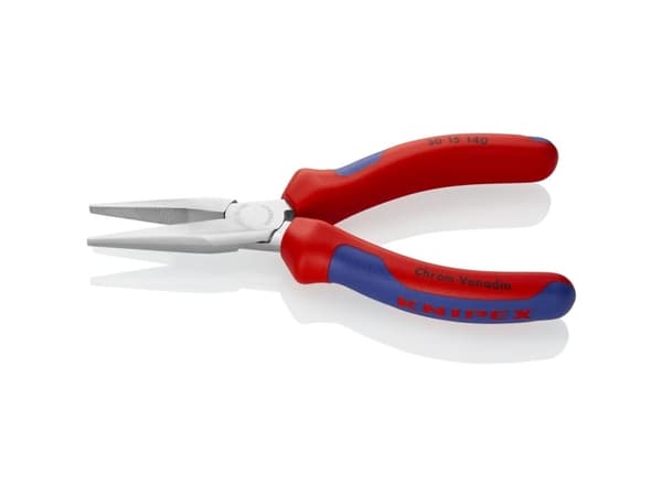 Knipex 30 15 140, Nåltänger, 4 mm, 4,2 cm, Stål, Blå, Röd, 140 mm