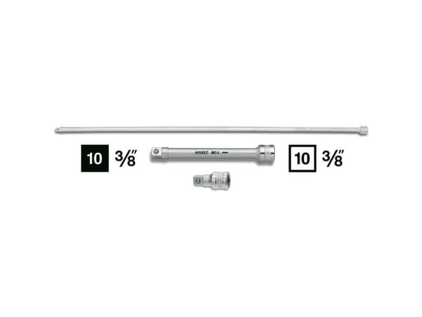 HAZET 8821-3, Stikkontakt, 3/8", Metrisk/imperisk, 1 hoder, 10 mm, 3/8"