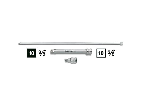 HAZET 8821-3, Stikkontakt, 3/8", Metrisk/imperisk, 1 hoder, 10 mm, 3/8"