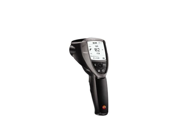 Testo 835-T1, 193 mm, 166 mm, 63 mm, 514 g, Sort, Grå, °C