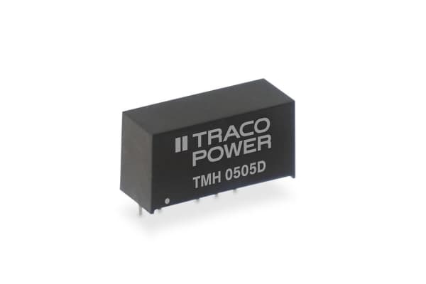 TracoPower TMH 1205S DC/DC-muunnin, piirilevy 12 V/DC 5 V/DC 400 mA 2 W Lähtöjen määrä: 1 x