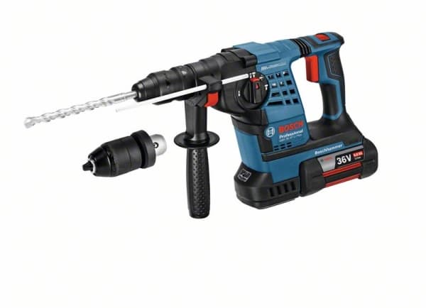 Bosch AKKUBOREHAMMER GBH36VF-LI PLUS SOLO LBOX - Utan batteri och laddare