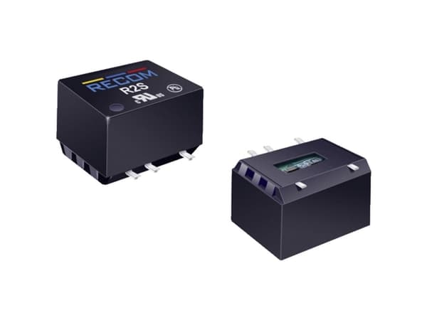 RECOM R2S-1205 DC/DC-muunnin, SMD 12 V/DC 5 V/DC 400 mA 2 W Lähtöjen lukumäärä: 1 x