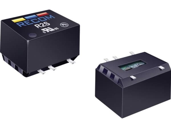 RECOM R2S-1205 DC/DC-muunnin, SMD 12 V/DC 5 V/DC 400 mA 2 W Lähtöjen lukumäärä: 1 x