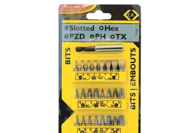 C.K. T4520 C.K Bit Set (25mm) Set of 33