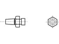 Miniatyrbild 2 av 3: Weller R06 Varmluftsmunstycke Varmluftsmunstycken Spetsstorlek 3 mm Innehåll 1 st