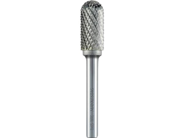 Alpen 779606112100 Frässtift Hårdmetall Rulle Längd 70 mm Mått, Ø 12 mm Skaftdiameter 6 mm