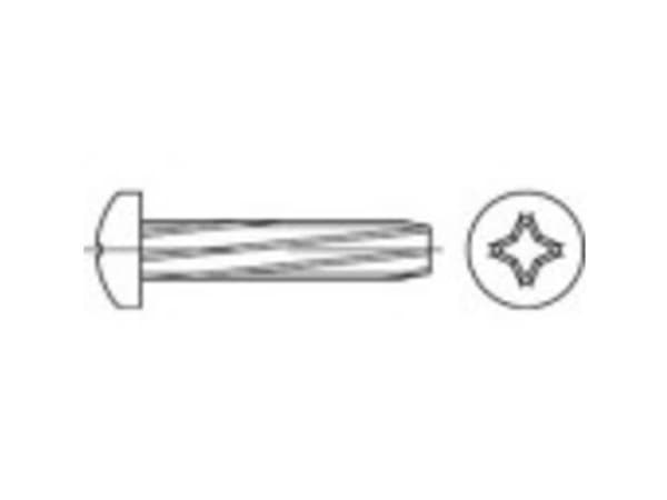 TOOLCRAFT 141760 Pladeskruer M5 16 mm Krydskærv Philips DIN 7516 Stål Galvaniseret 1000 stk