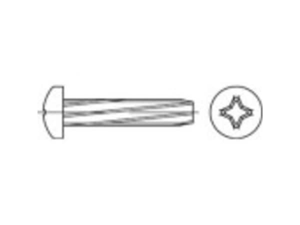 TOOLCRAFT 141760 Pladeskruer M5 16 mm Krydskærv Philips DIN 7516 Stål Galvaniseret 1000 stk