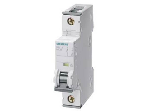 Siemens 5SY4106-7, Pienoiskatkaisija, Tyyppi C, IP20, 250/440 V