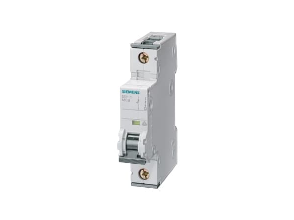Siemens 5SY4106-7, Pienoiskatkaisija, Tyyppi C, IP20, 250/440 V