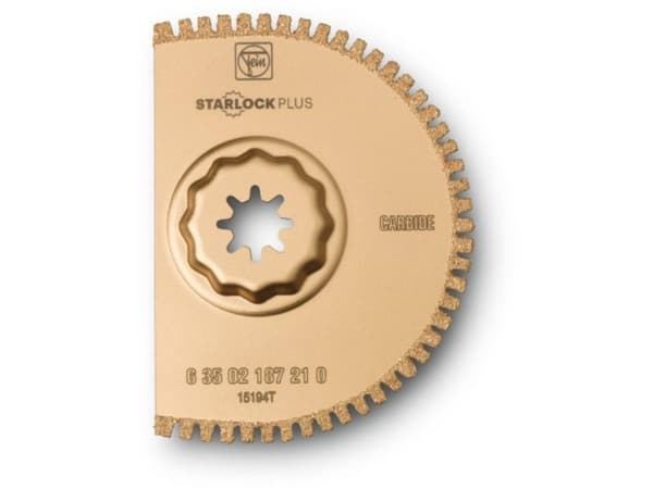 FEIN 63502187210, Sagblad, Glassfiber armert plastik, Karbid, 9 cm, 1 stykker