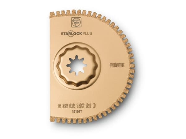 FEIN 63502187210, Sagblad, Glassfiber armert plastik, Karbid, 9 cm, 1 stykker