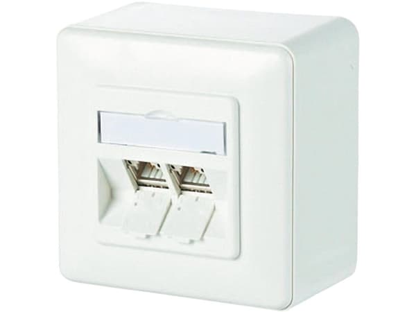 BTR NETCOM 130B11D20002-E, RJ-45, 6a, Valkoinen