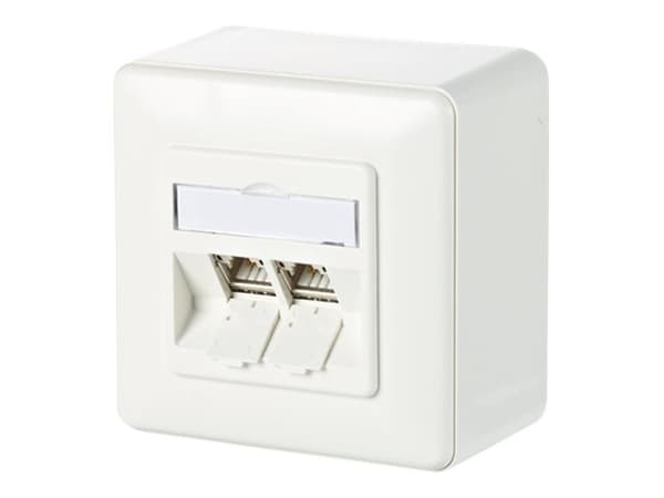 BTR NETCOM 130B11D20002-E, RJ-45, 6a, Valkoinen Valkoinen