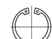 TOOLCRAFT 107840 Sikringsringe Udvendig diameter: 57.2 mm DIN 472 Fjederstål 100 stk