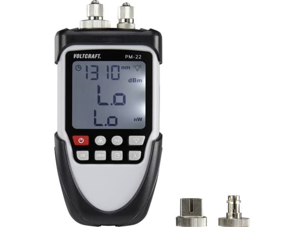 Glasfiber-testapparat PM-22 VOLTCRAFT PM-22 Beregnet til... FC, ST, SC