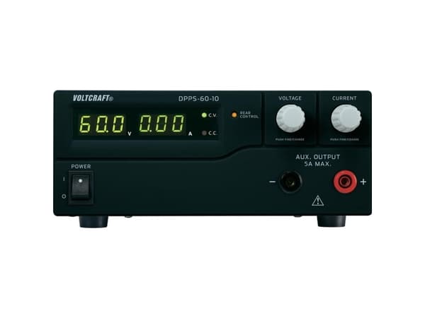 Laboratoriestrømforsyning, indstillelig VOLTCRAFT DPPS-60-10 1 - 60 V/DC 0 - 10 A