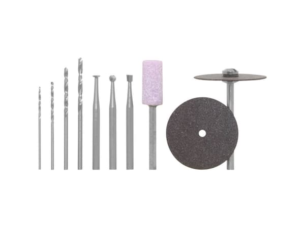 Donau Elektronik 1791 Bohr - og slibning sæt 10tlg 1 Set