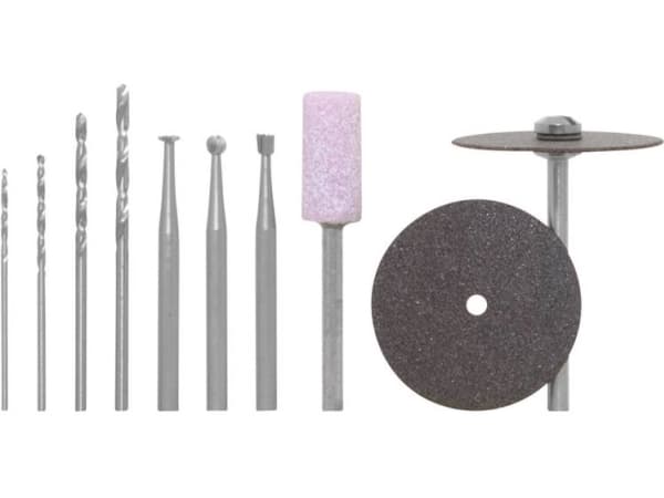 Donau Elektronik 1791 Bohr - og slibning sæt 10tlg 1 Set