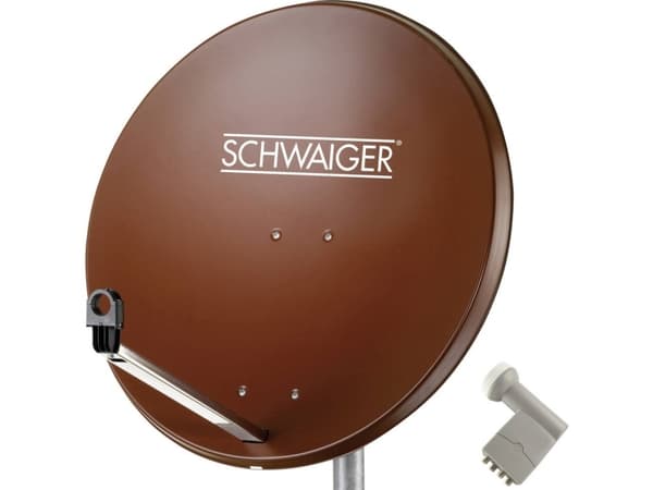 Schwaiger SPI9962SET9 SAT-system utan mottagare Antal abonnenter: 4 80 cm