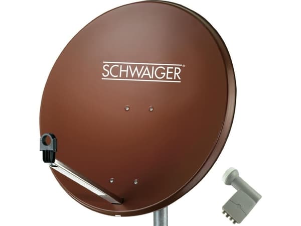 Schwaiger SPI9962SET9 SAT-system utan mottagare Antal abonnenter: 4 80 cm