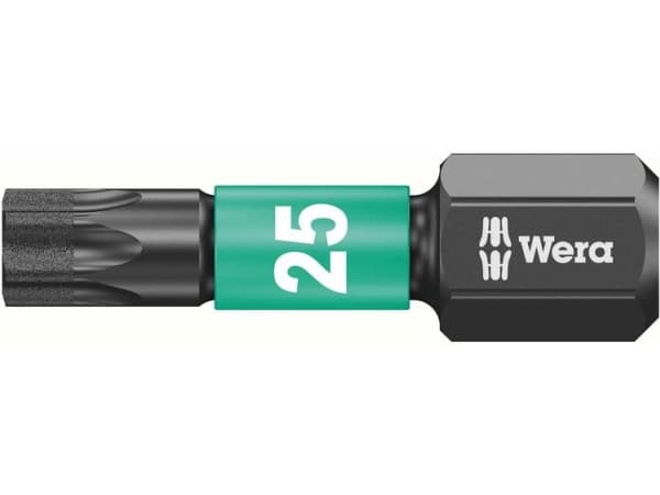 Wera 05057625001, 1 kpl, Torx, TX25, Ruostumaton teräs, TX 25, CE, GS, DVE