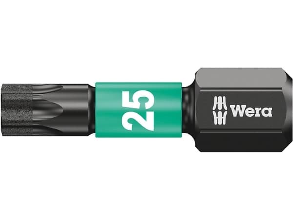 Wera 05057625001, 1 kpl, Torx, TX25, Ruostumaton teräs, TX 25, CE, GS, DVE