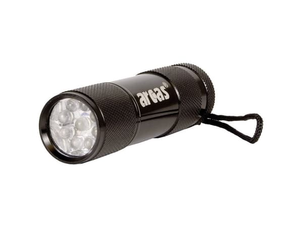 Arcas Alu 9 LED LED (RGB) Mini taskulamppu Paristokäyttöinen 65 g