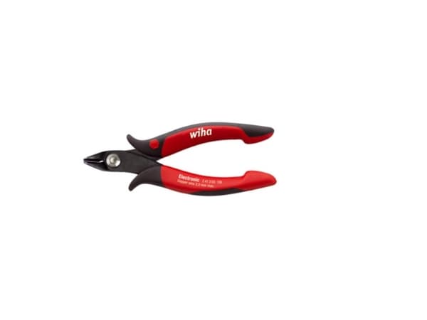 Wiha Electronic, Diagonal tang, Stål, Sort, Rød, 135 mm, 14 cm (5.5"), 72 g
