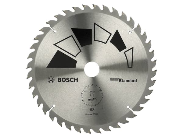 Bosch RUNDSAVKL STAND Ø205X2,2X24/18/16MM T40