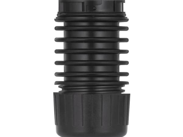 Werma 630.830.00, Kiinnityskiinnike, Hälytyksen merkkivalo, Musta, Polykarbonaatti (PC), IP66, IP69K, 80 mm