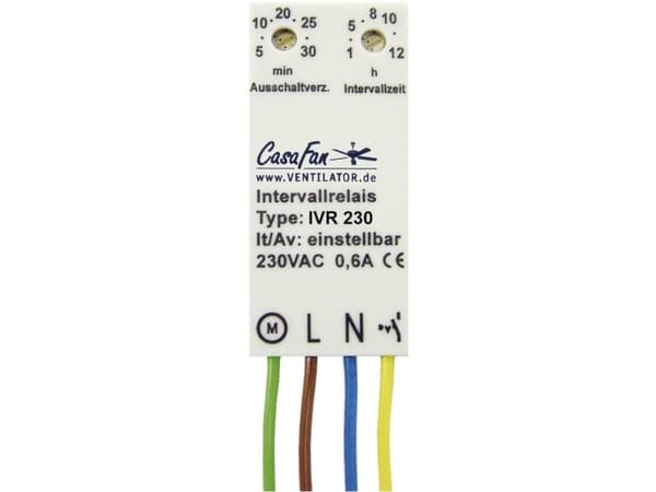 CasaFan timermodul IVR 230 hvit (98007)