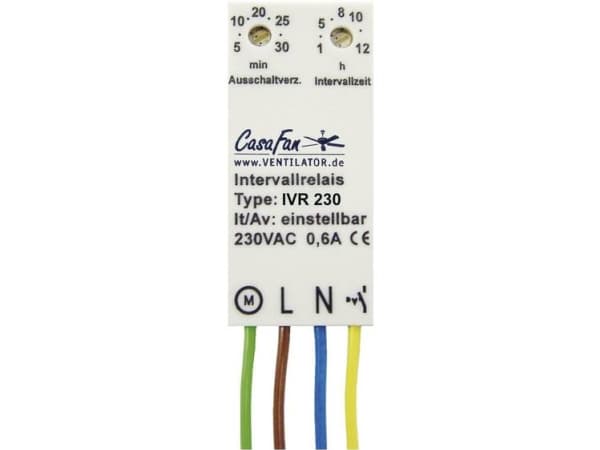CasaFan timermodul IVR 230 hvit (98007)