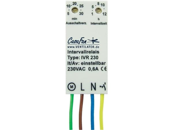CasaFan timermodul IVR 230 hvit (98007)