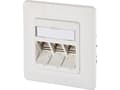 Pikkukuva 4 / 5: METZ CONNECT 130B12D31002-E, RJ-45, 6a, Valkoinen, 80,5 mm, 48,5 mm, 80,5 mm