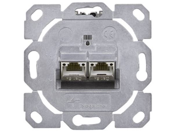 Telegärtner J00020A0511, RJ-45, 6a, Harjattu teräs