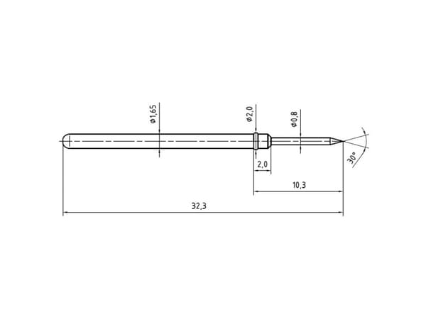 PTR 2021-B-1.5N-NI-0.8 Precisionssond