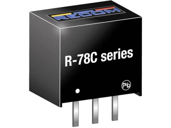 RECOM R-78C15-1.0 DC/DC-muunnin, tulostus 15 1000 mA Lähtöjen lukumäärä: 1 x