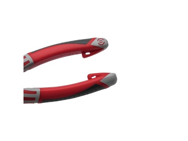 NWS Chain Nose Pliers (Radio Pliers), 1,5 cm, Stål, Svart, Grå, Röd, 170 mm, 145 g, Tyskland