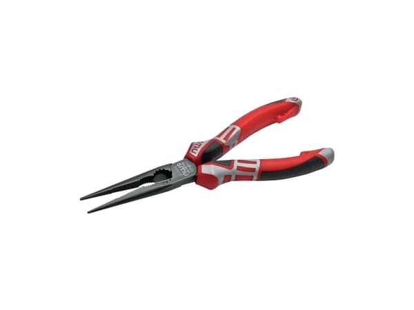 NWS Chain Nose Pliers (Radio Pliers), 1,5 cm, Stål, Svart, Grå, Röd, 170 mm, 145 g, Tyskland