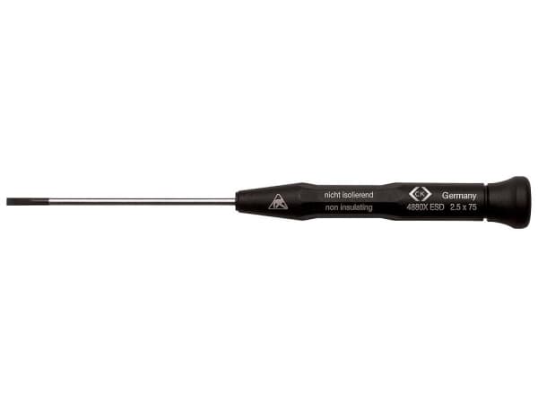 C.K. Xonic ESD Phillips-skruvmejsel Bladbredd: 2,5 mm Bladlängd: 60 mm DIN EN 61340-2