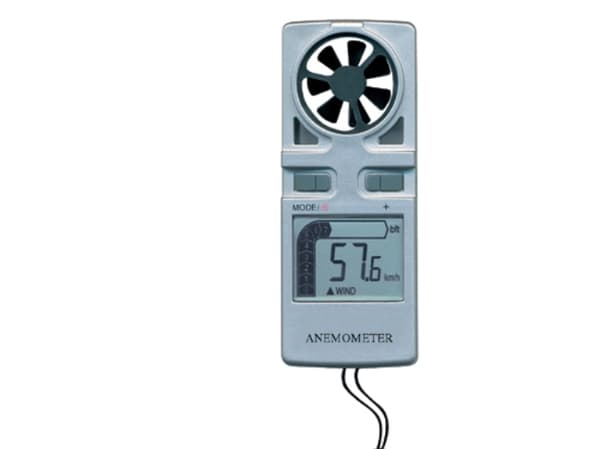 Technoline EA 3010, Kädessä pidettävä, Tuulimylly, km/h, kn, m/s, mph, LCD