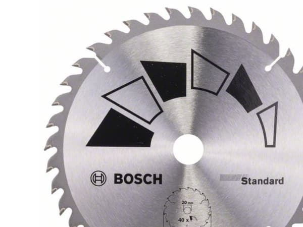 Bosch RUNDSAVKLINGE STAND Ø190X2,2X20/16MM T40