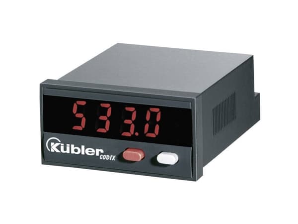 Kübler CODIX 533 Pieni mittausarvolähetin Codix 533 0 - 12 V/DC/0 - 24 mA