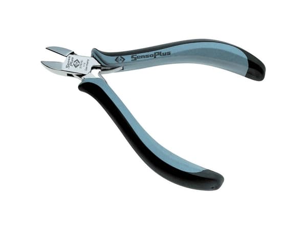 C.K Tools T3782D 115, Musta, Sininen, Ruostumaton teräs, Musta, Sininen, Ruostumaton teräs, 12,5 cm