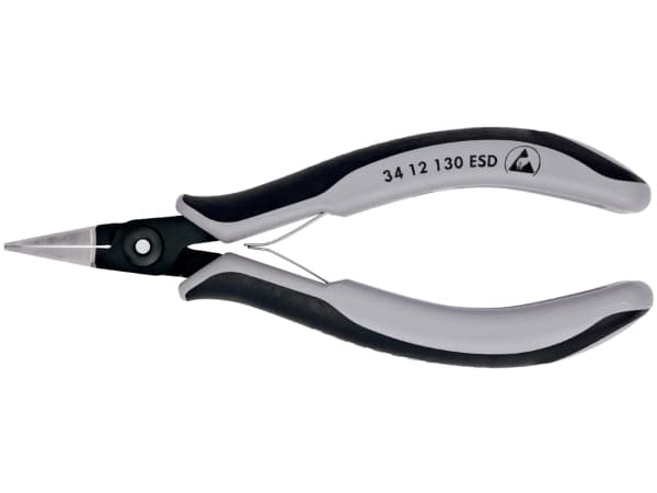 Knipex 34 12 130 ESD, 3,5 mm, 2,19 cm, Terästä, Harmaa, 135 mm, 62 g