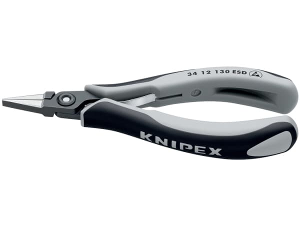 Knipex 34 12 130 ESD, 3,5 mm, 2,19 cm, Terästä, Harmaa, 135 mm, 62 g