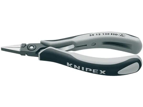 Knipex 34 12 130 ESD, 3,5 mm, 2,19 cm, Terästä, Harmaa, 135 mm, 62 g