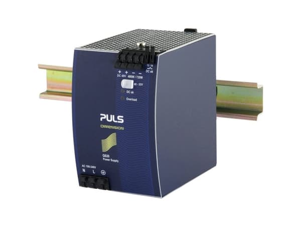 PULS DIMENSION QS20.481 DIN-kiskoon kytketty virtalähde, DIN-virtalähde 48 V/DC/10 A 480 W (QS20.481)